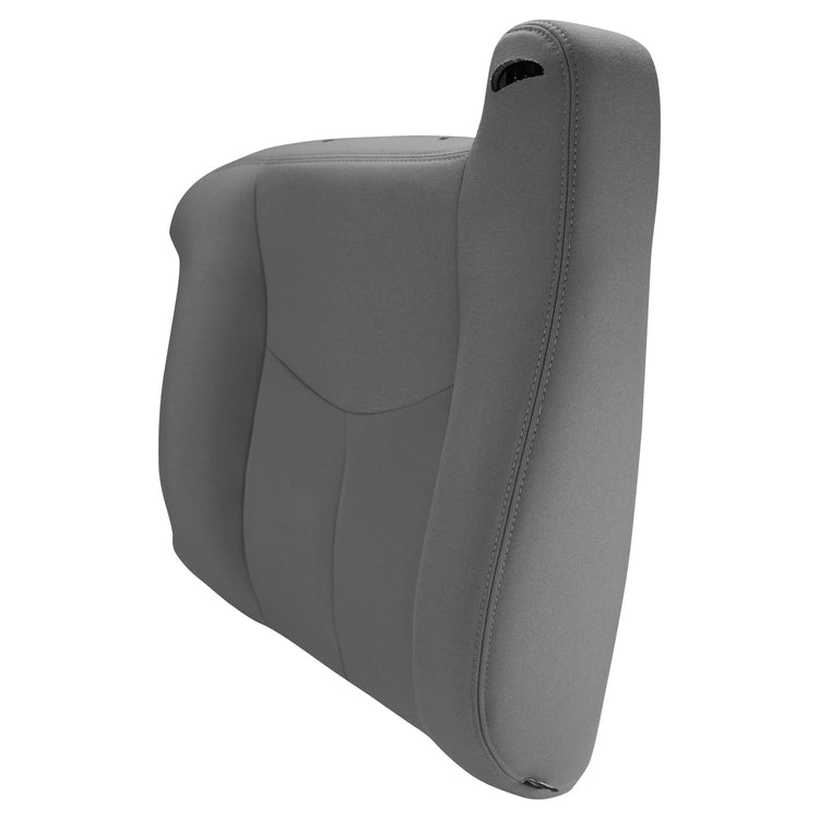 2003 - 2006 Chevrolet Silverado LS / LT - Extended Cab - Driver Side Top Cover - Material Config: Dillo Fabric - Dillo Wolf Gray