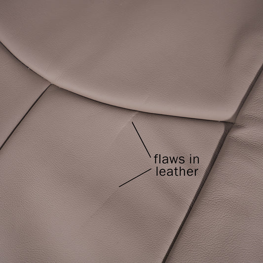 2003-2007 Chevrolet Silverado / Avalanche / Suburban, GMC Sierra / Yukon - Driver Top Cover - Medium Neutral - OEM Material - Leather/Vinyl - CLEARANCE - FINAL SALE