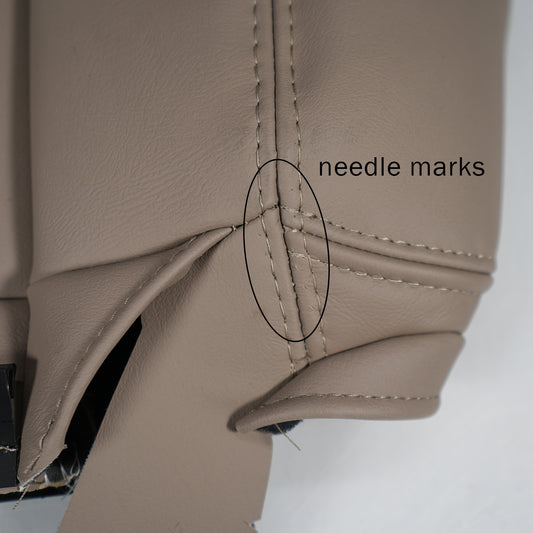 2003-2007 Chevrolet Silverado / Avalanche / Suburban, GMC Sierra / Yukon - Passenger Top Cover - Medium Neutral - OEM Material - Leather/Vinyl - CLEARANCE - FINAL SALE