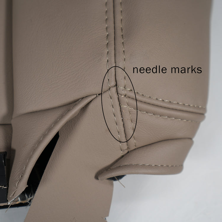 2003-2007 Chevrolet Silverado / Avalanche / Suburban, GMC Sierra / Yukon - Passenger Top Cover - Medium Neutral - OEM Material - Leather/Vinyl - CLEARANCE - FINAL SALE