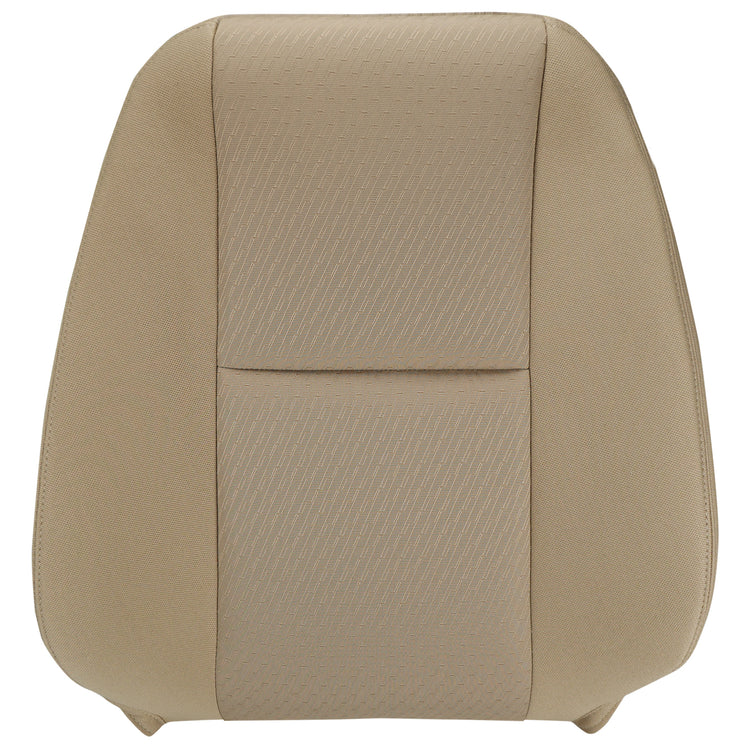 2007 - 2008 Chevrolet Tahoe LT - Driver Side Top Replacement Seat Cover - Light Cashmere Cloth