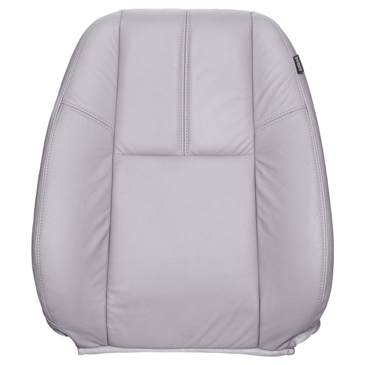 2010 - 2013 Chevrolet Silverado Crew Cab Driver Top Cover - Light Titanium - OEM Material Config. Leather/Vinyl