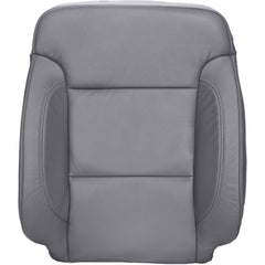 2014-2015 GMC Sierra 1500 SLT Extended Cab, Front Row Driver Side Top Cover, Dark Ash Gray Leather/Vinyl with Outboard Side Impact Airbag