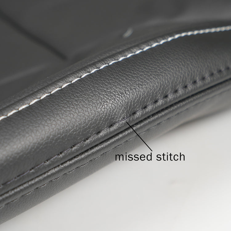 2015 GMC Sierra 3500 SLT Crew Cab, Front Row Driver Side Top Cover, Jet Black Leather/Vinyl with Outboard Side Impact Airbag - CLEARANCE - FINAL SALE