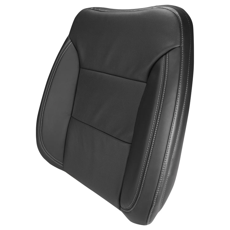 2024 - 2025 Chevrolet Silverado 2500 LTZ - Driver Side Top Cover - Material Config: OEM Leather/Vinyl - Jet Black