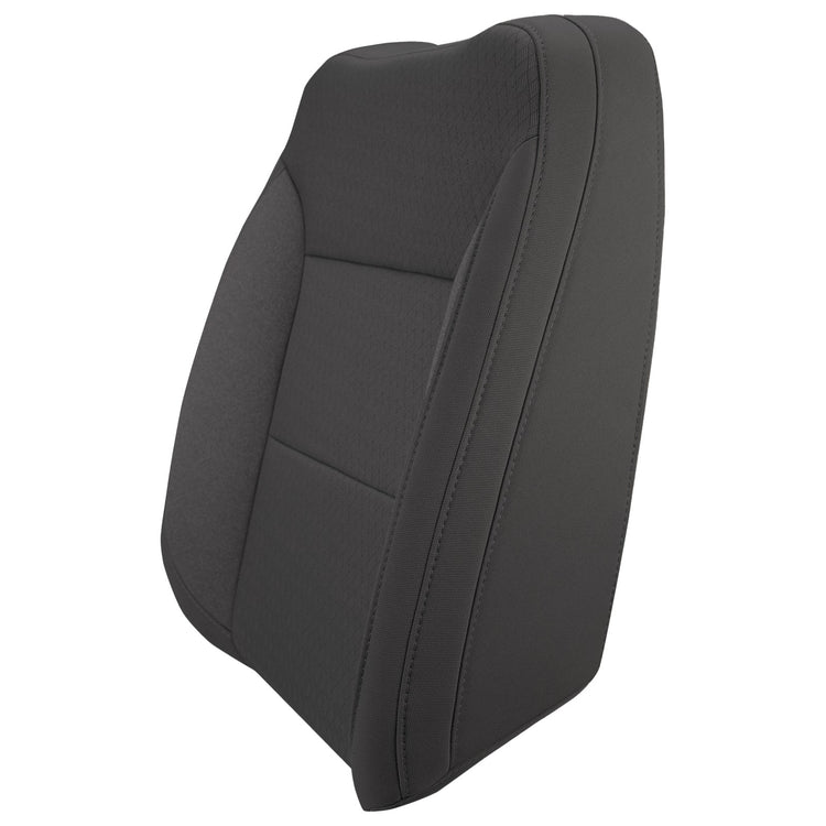 2020 - 2023 Chevrolet Silverado 2500 Work Truck | Extended Cab | Passenger Side Top Cover | Material Config: OEM Cloth | Jet Black | Compatible w/ Side Impact Airbag