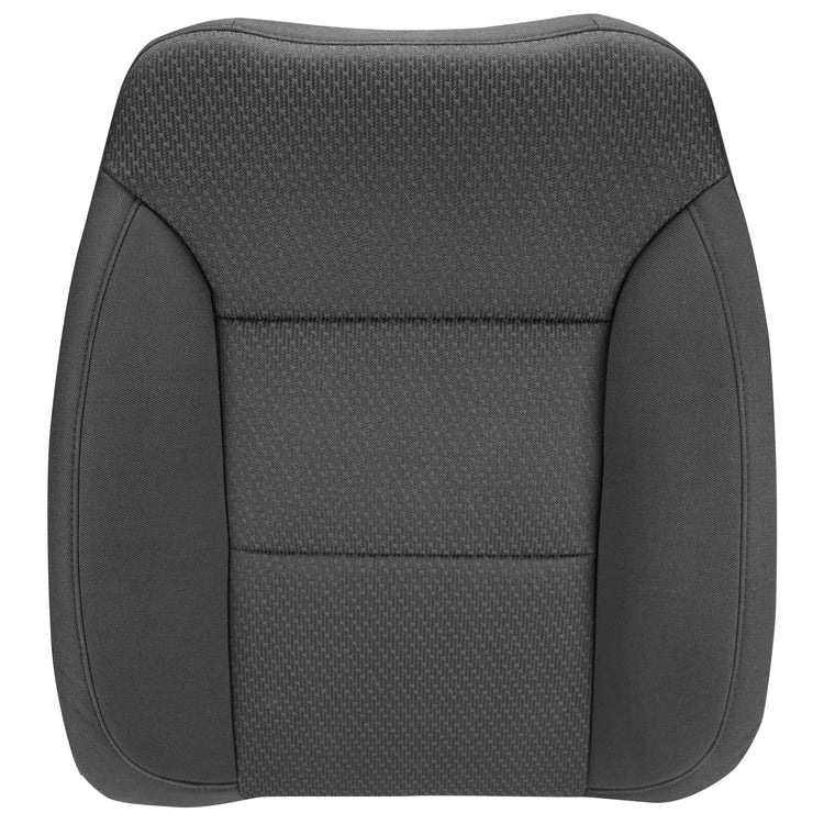 2022 - 2025 GMC Sierra 1500 Base | Front Row | Driver Side Top Cover | Material Config: OEM Cloth | Jet Black | Compatible w/ Side Impact Airbag