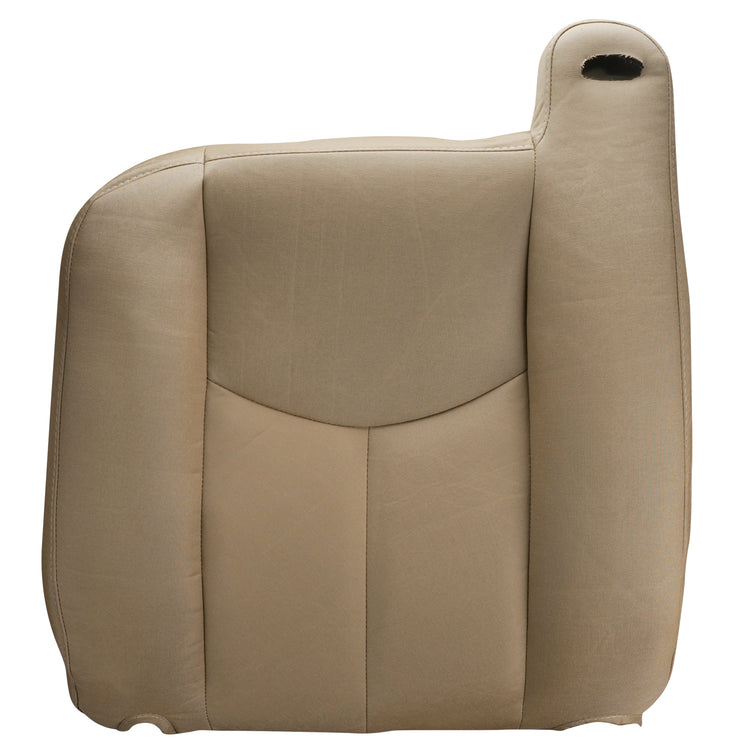 Front view of driver in Dillo Khaki for GMC Sierra