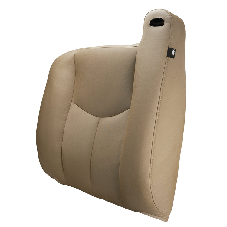 Left angle of driver in Dillo Khaki for GMC Sierra