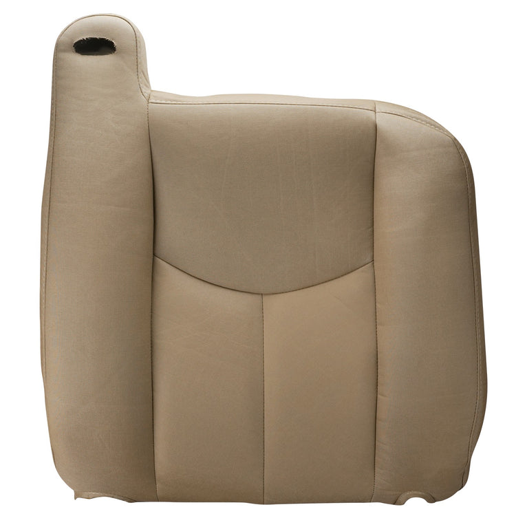 Front view of driver in Dillo Khaki for GMC Sierra