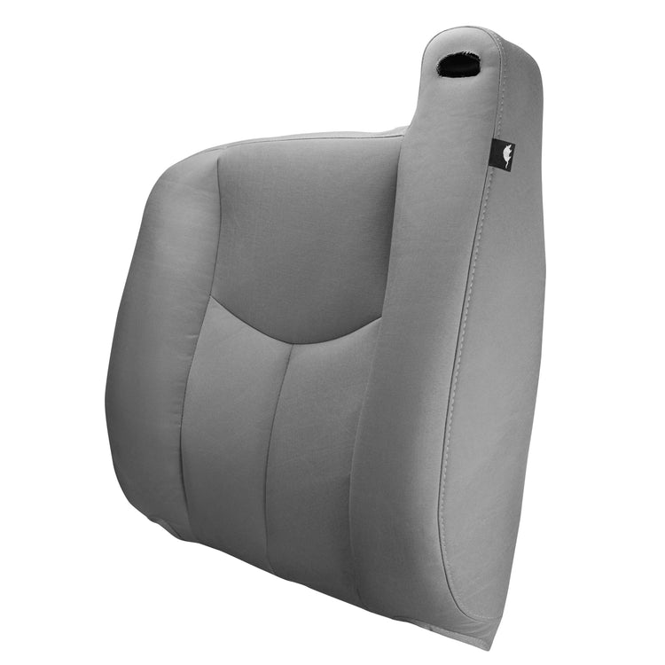 Left angle of driver in Dillo Wolf Gray for GMC Sierra