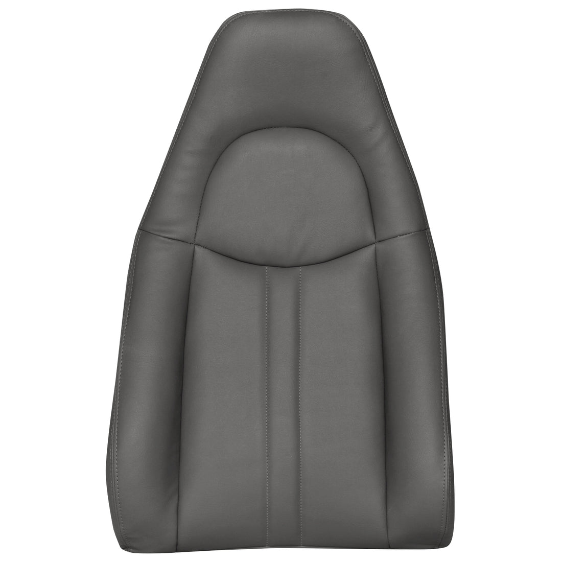 Front view of driver in Medium Dark Pewter II for Chevrolet Express Van