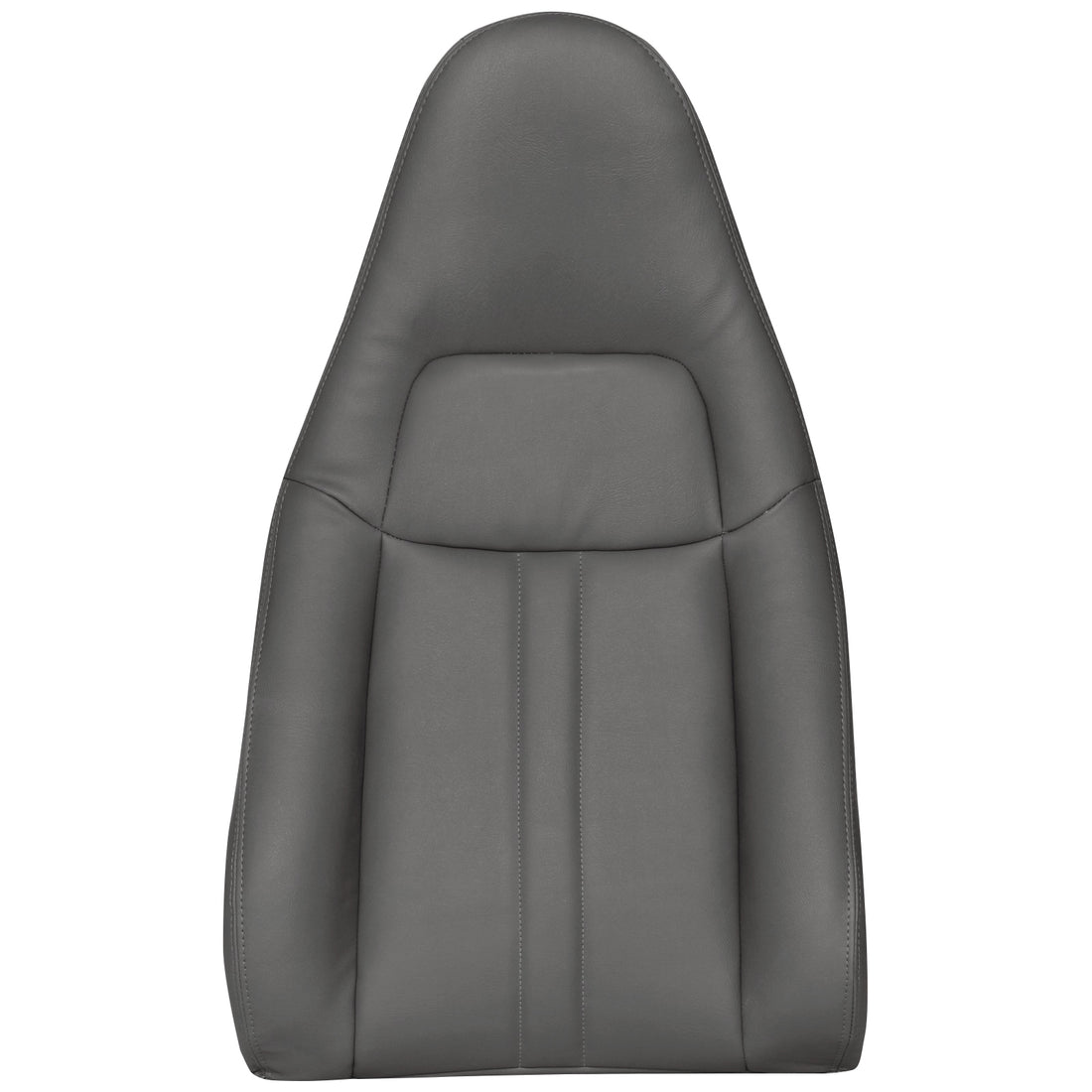 Front view of driver in Medium Dark Pewter II for Chevrolet Express Van