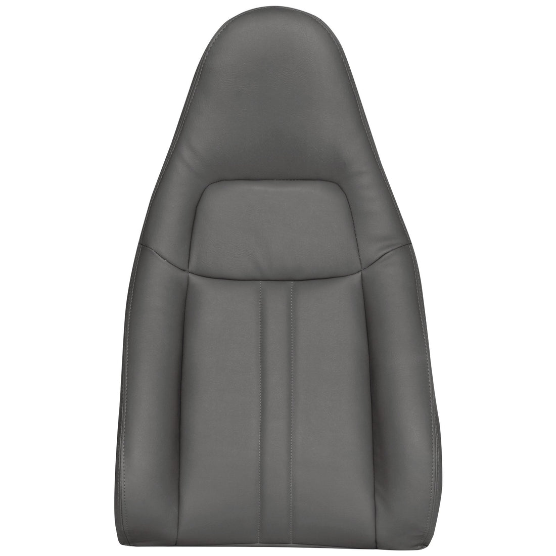 Front view of passenger in Medium Dark Pewter II for Chevrolet Express Van