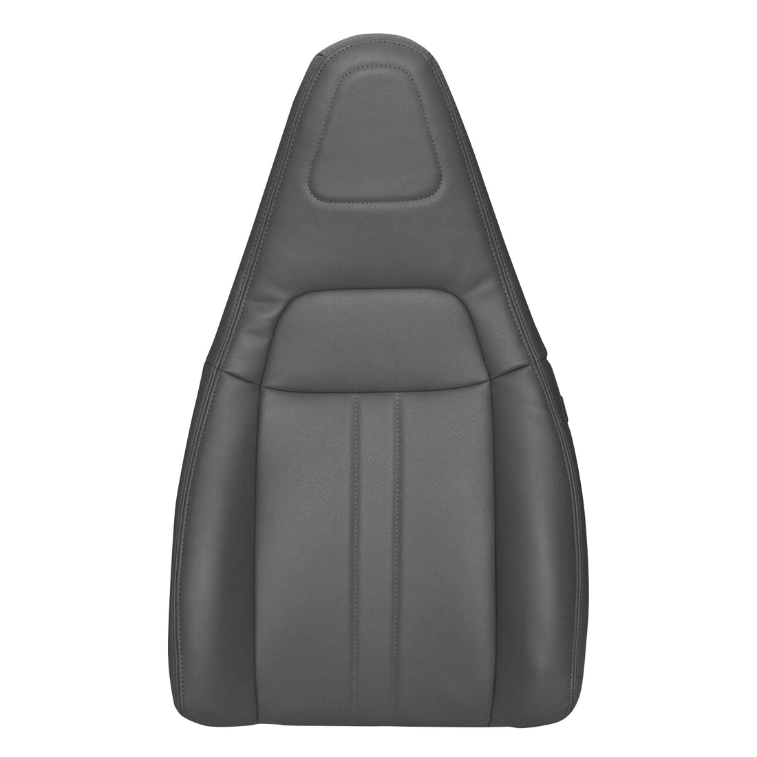 Front view of driver in Medium Dark Pewter II for Chevrolet Express Van