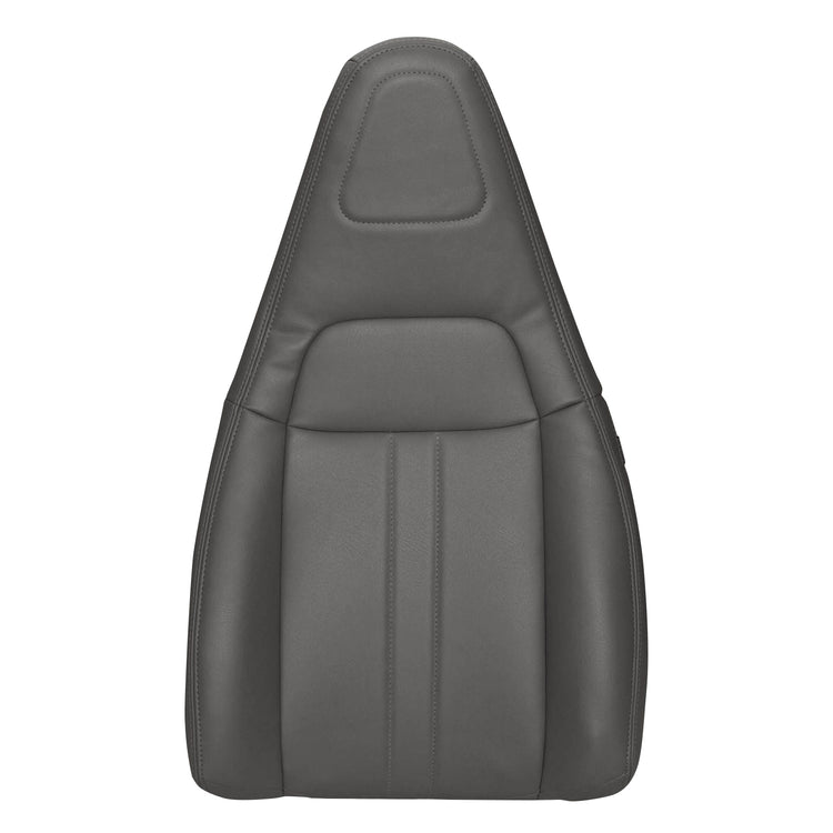 Front view of driver in Medium Dark Pewter II for Chevrolet Express Van
