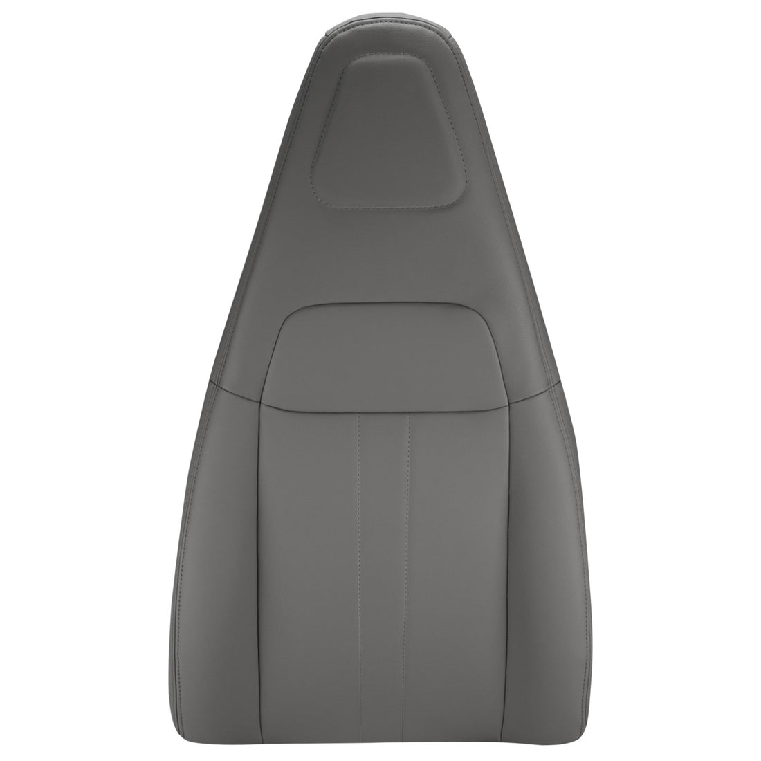 Front view of passenger in Medium Dark Pewter II for Chevrolet Express Van