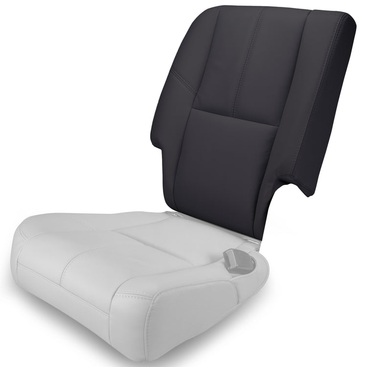 2007- 2009 Chevrolet Tahoe LT, 60/40 Second Row Passenger Side 40 Portion Top Cover, Ebony Leather/Vinyl
