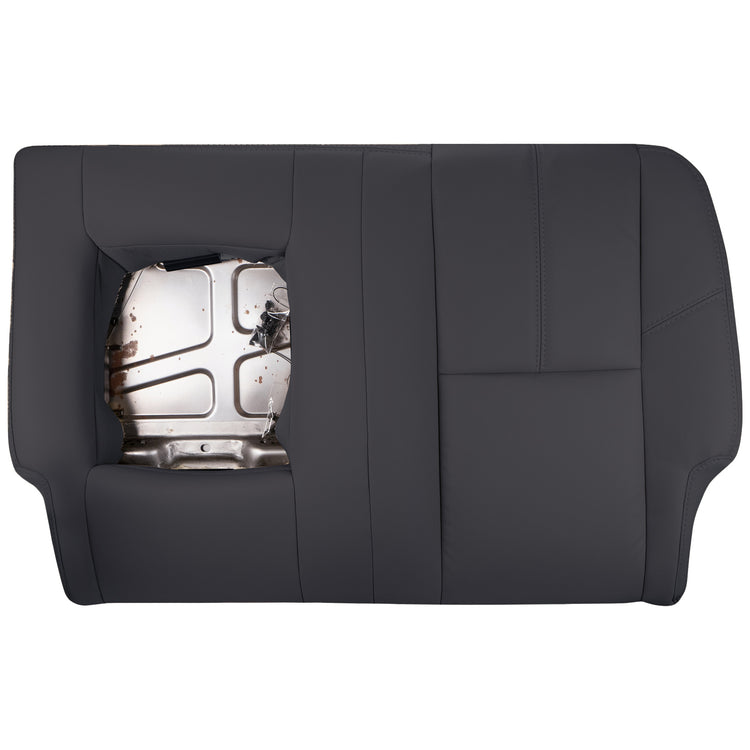 2007- 2009 Chevrolet Tahoe LT, 60/40 Second Row Driver Side 60 Portion Top Cover, Ebony Leather/Vinyl