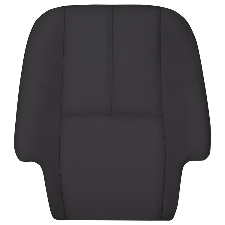 2007- 2009 Chevrolet Tahoe LT, Bucket Second Row Driver Side Top Cover, Ebony Leather/Vinyl