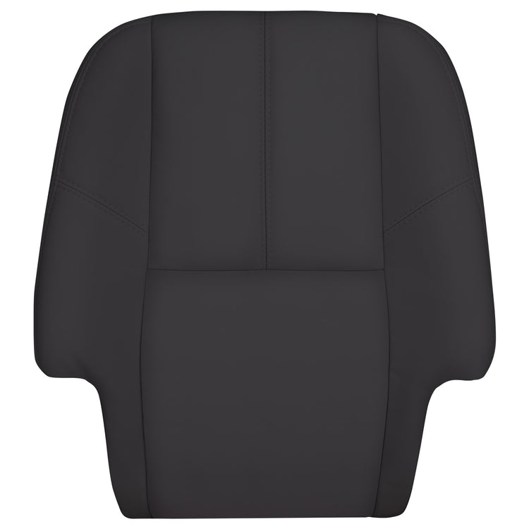 2007- 2009 Chevrolet Tahoe LT, Bucket Second Row Passenger Side Top Cover, Ebony Leather/Vinyl