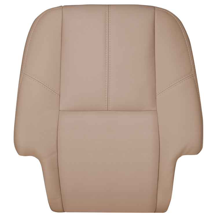 2007- 2009 Chevrolet Tahoe LT, Bucket Second Row Driver Side Top Cover, Light Cashmere Vinyl