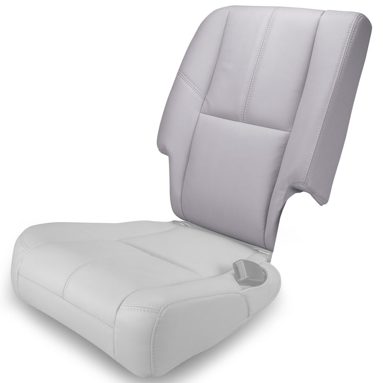 2007- 2009 Chevrolet Tahoe LT, 60/40 Second Row Passenger Side 40 Portion Top Cover, Light Titanium Vinyl