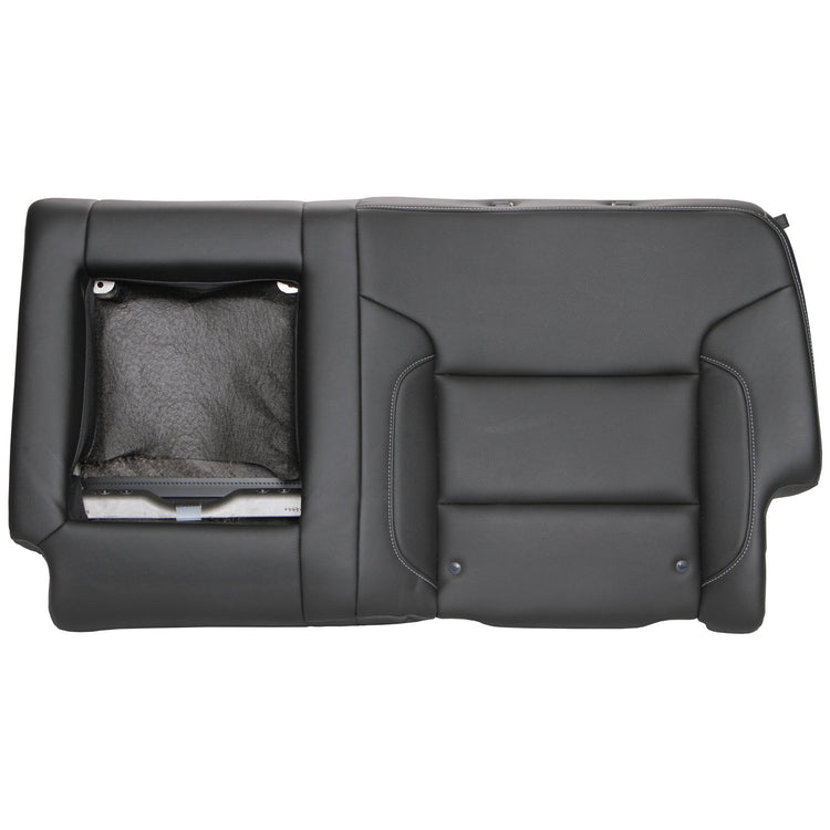 Front view of driver in Jet Black for Chevrolet Silverado
