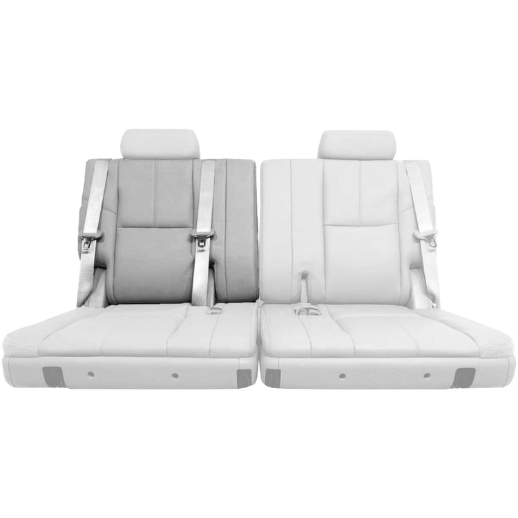2007- 2009 Chevrolet Suburban LT, Third Row Passenger Side Top Cover, Light Titanium Vinyl