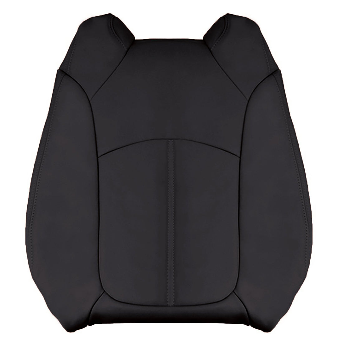 Front view of driver in Ebony for GMC Acadia