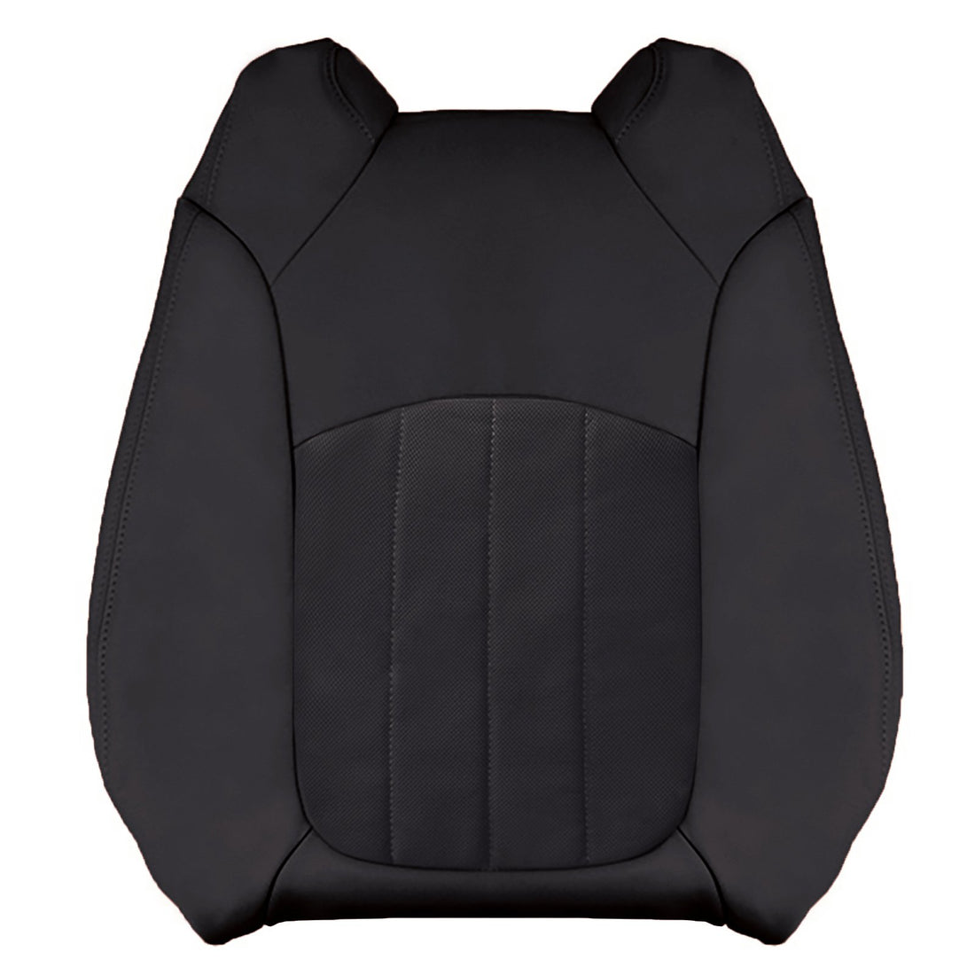 Front view of driver in Ebony for GMC Acadia