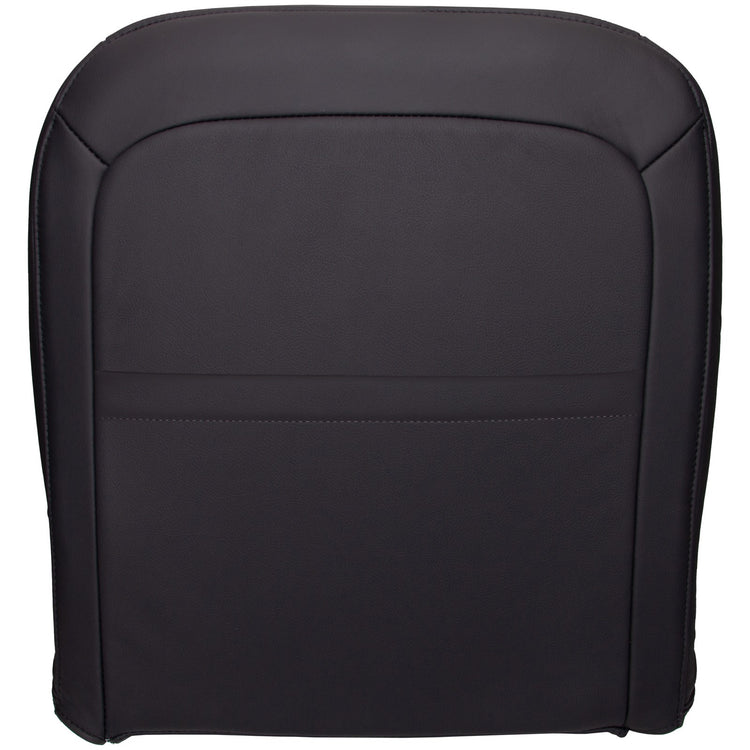 2004 - 2005 Dodge Laramie 2500 - Front Row Driver Side Top Cover - Dark Slate with Medium Slate Suede Insert - OEM Material Config Leather/Vinyl