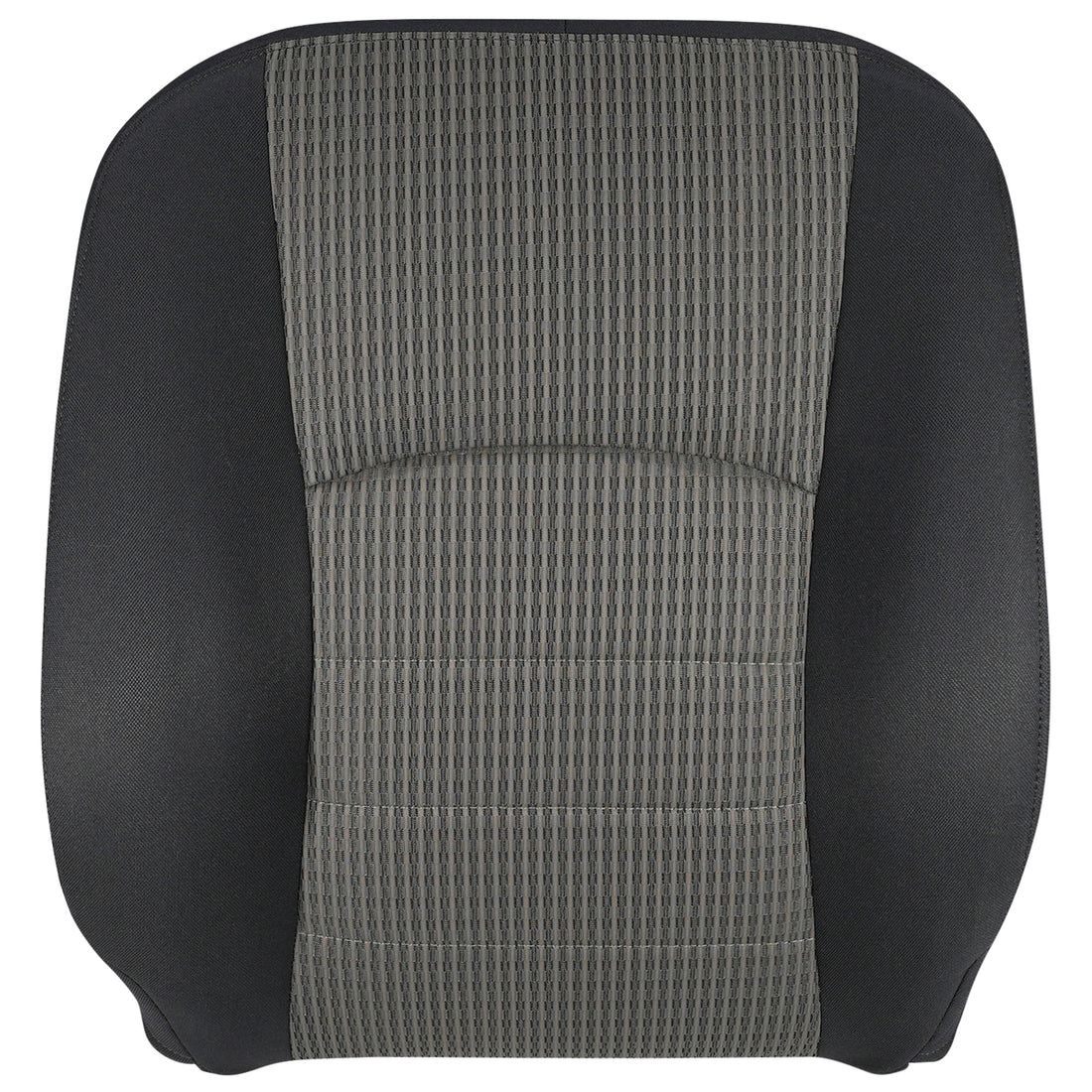 Front view of driver Top in Dark Slate w/ Medium Graystone insert (Trim Code V9V3) for Dodge Ram