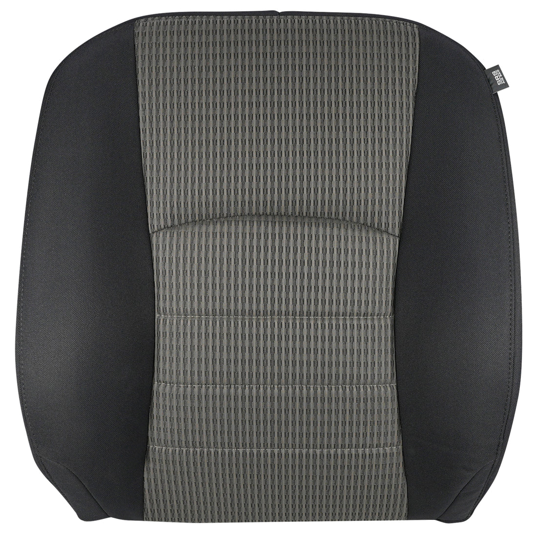 Front view of driver Top in Dark Slate w/ Medium Graystone insert (Trim Code V9V3) for Dodge Ram