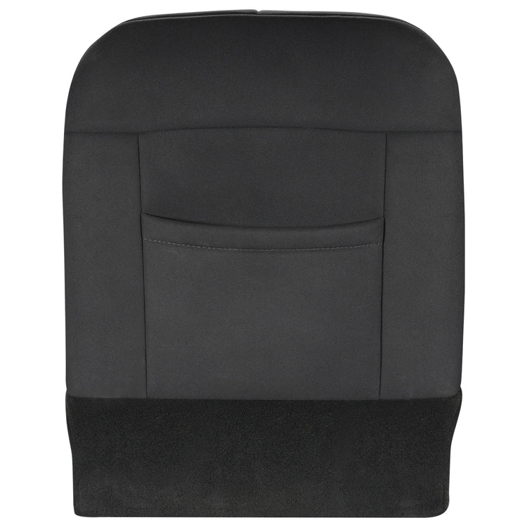 Back view of driver Top in Dark Slate w/ Medium Graystone insert (Trim Code M9V3) for Dodge Ram