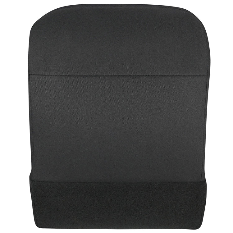 Back view of passenger Top in Dark Slate w/ Medium Graystone insert (Trim Code V9V3) for Dodge Ram