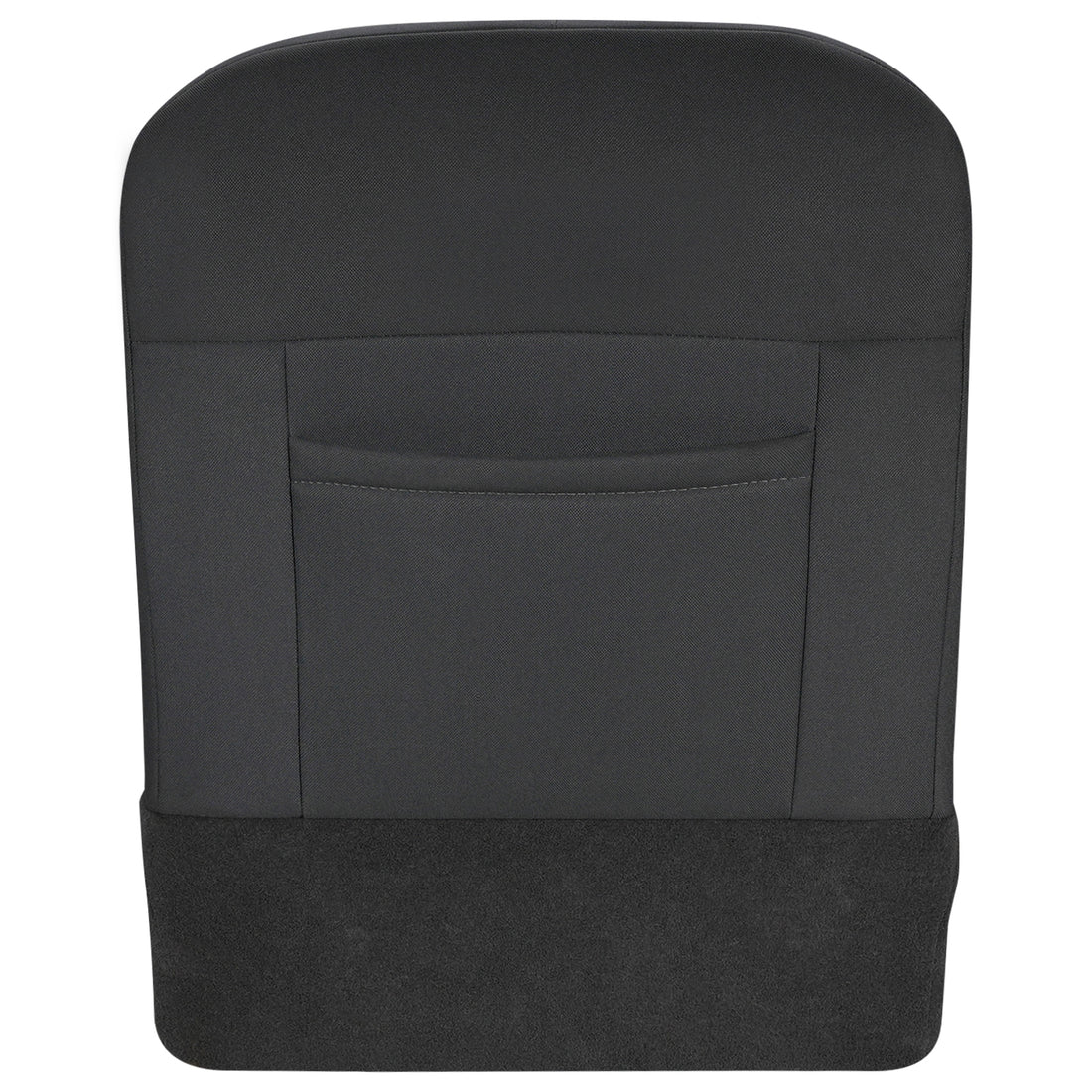 Back view of passenger Top in Dark Slate w/ Medium Graystone insert (Trim Code M9V3) for Dodge Ram