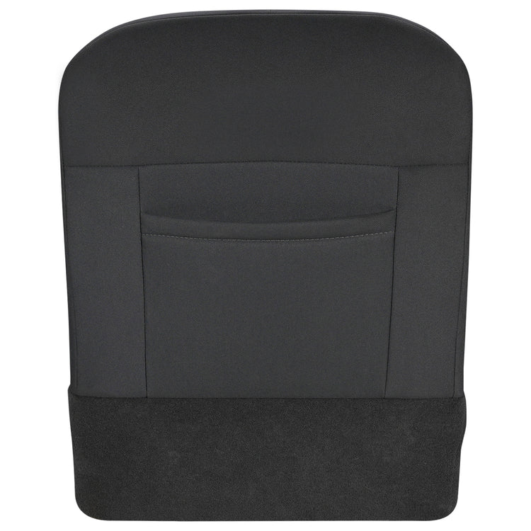 Back view of passenger Top in Dark Slate w/ Medium Graystone insert (Trim Code M9V3) for Dodge Ram