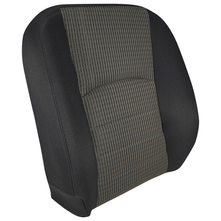 Right angle of passenger Top in Dark Slate w/ Medium Graystone insert (Trim Code M9V3) for Dodge Ram