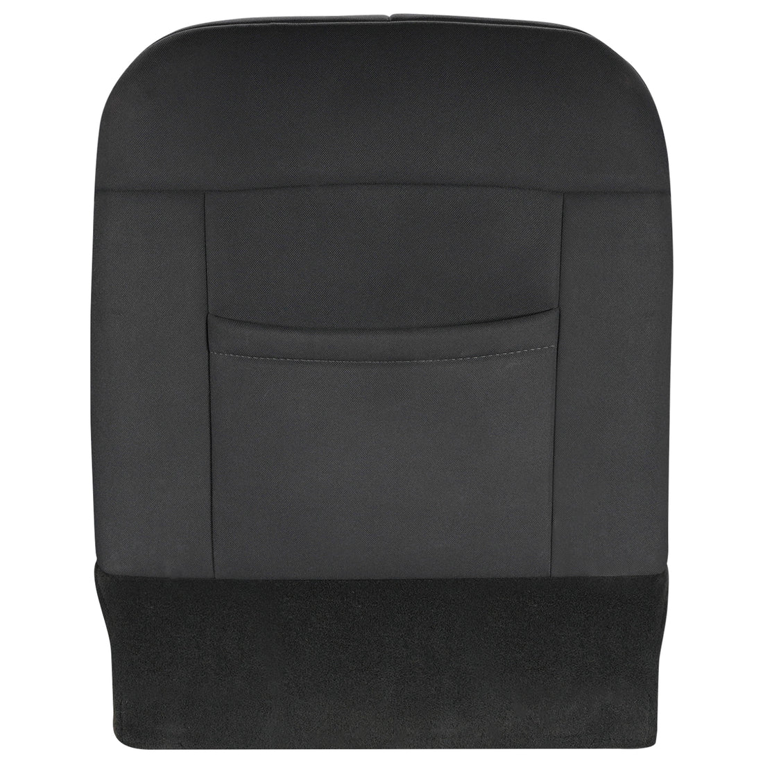 Back view of passenger Top in Dark Slate w/ Medium Graystone insert (Trim Code M9V3) for Dodge Ram