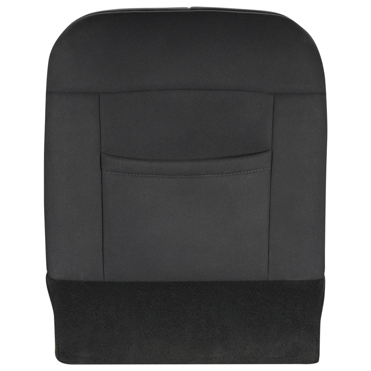 Back view of passenger Top in Dark Slate w/ Medium Graystone insert (Trim Code M9V3) for Dodge Ram