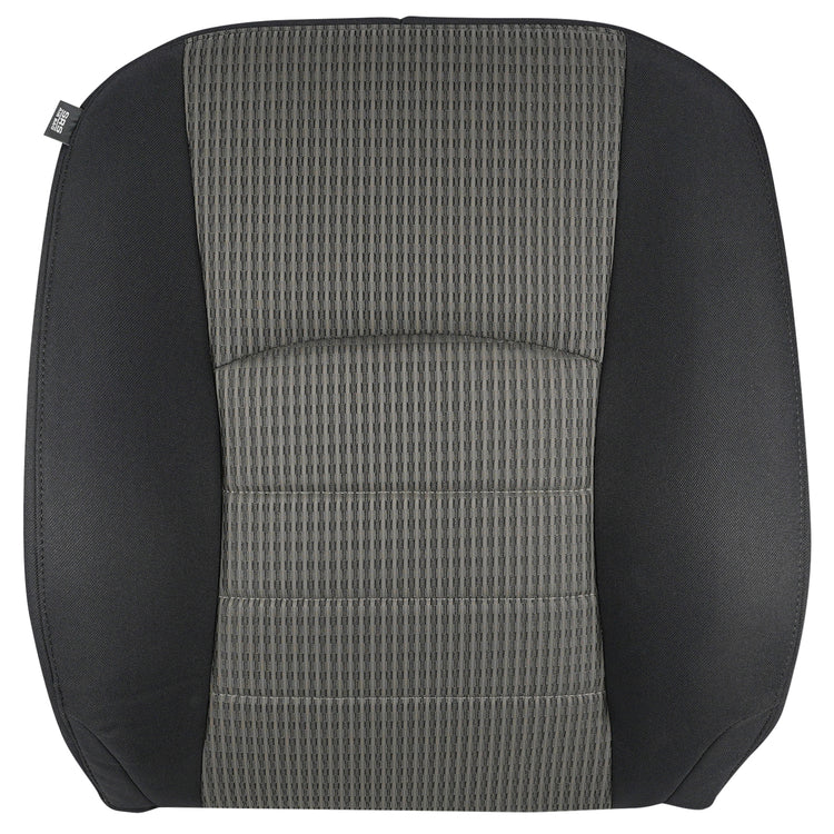 Front view of passenger Top in Dark Slate w/ Medium Graystone insert (Trim Code M9V3) for Dodge Ram