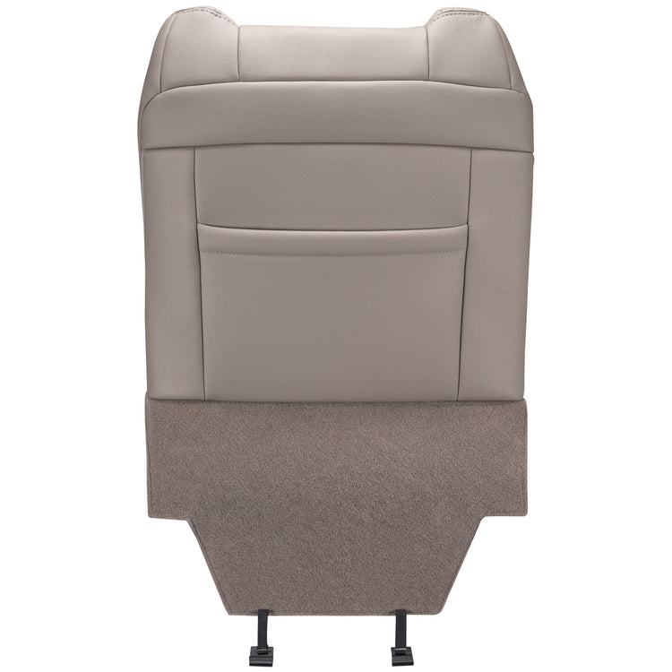 2010-2012 Dodge Ram 3500 Laramie Mega Cab, Front Row Driver Top Cover, Light Pebble Beige Leather/Vinyl
