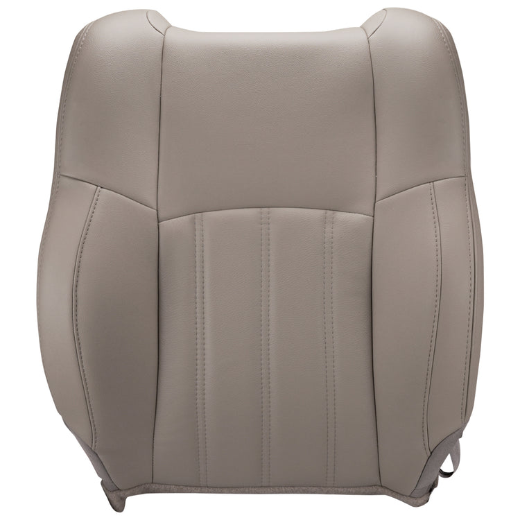 2010-2012 Dodge Ram 3500 Laramie Mega Cab, Front Row Driver Top Cover, Light Pebble Beige Leather/Vinyl
