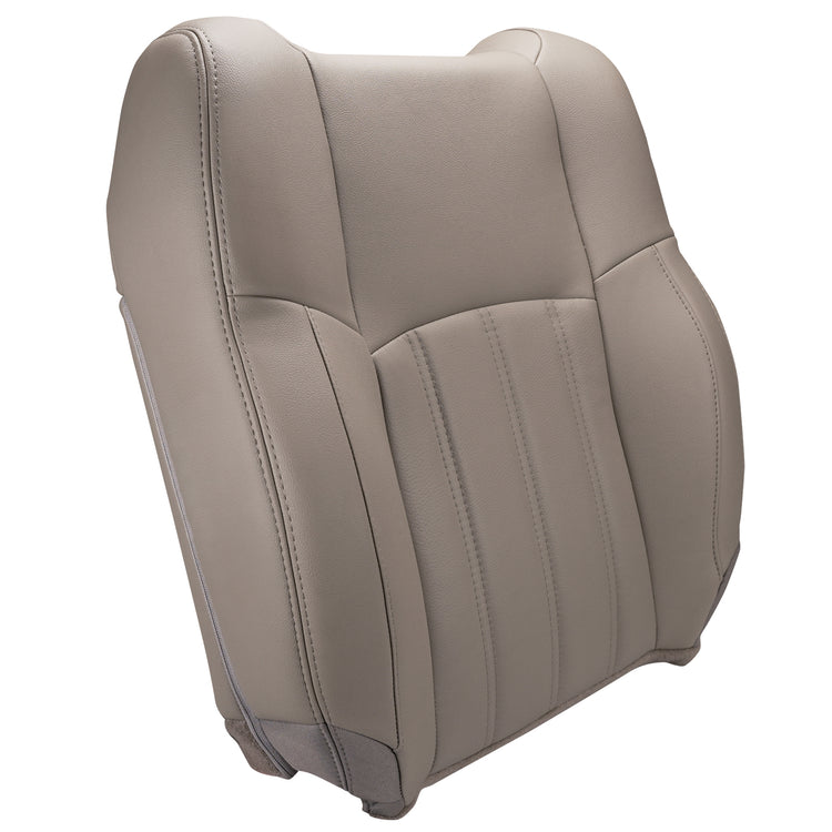 2010-2012 Dodge Ram 3500 Laramie Mega Cab, Front Row Driver Top Cover, Light Pebble Beige Leather/Vinyl