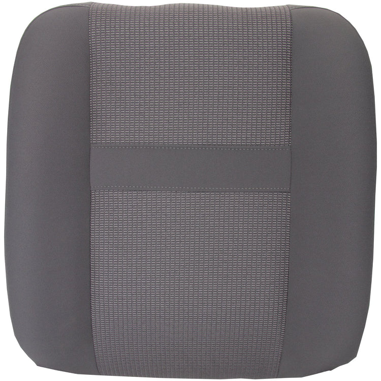 2006 - 2008 Dodge Ram SLT 1500 Quad Cab - Passenger Side Top Cover Cloth Replacement Cover - Medium Slate Gray - with Map Pocket - Trim Code/Color V9D5 or M9D5