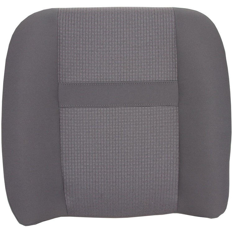 2006 - 2008 Dodge Ram SLT 2500 Mega Cab - Driver Side Top Replacement Cloth Seat Cover - Medium Slate Gray - with Map Pocket - Trim Code/Color V9D5 or M9D5