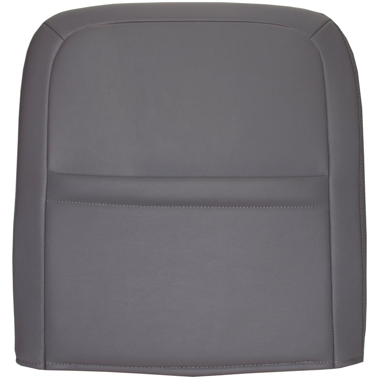 2006 - 2008 Dodge Ram SLT 2500 Regular Cab - Passenger Side Top Replacement Cloth Seat Cover - Medium Slate Gray - with Map Pocket - Trim Code/Color V9D5 or M9D5