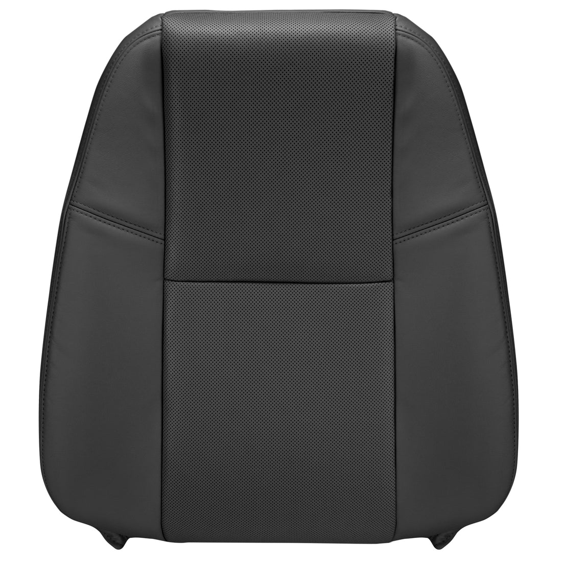 Front view of driver in Ebony for Cadillac Escalade