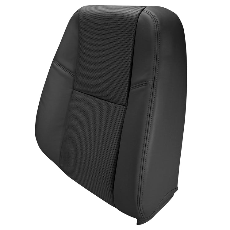 2007 - 2009 Cadillac Escalade Base - Driver Side Top Cover - Ebony with Perforated Leather Inserts Without A/C